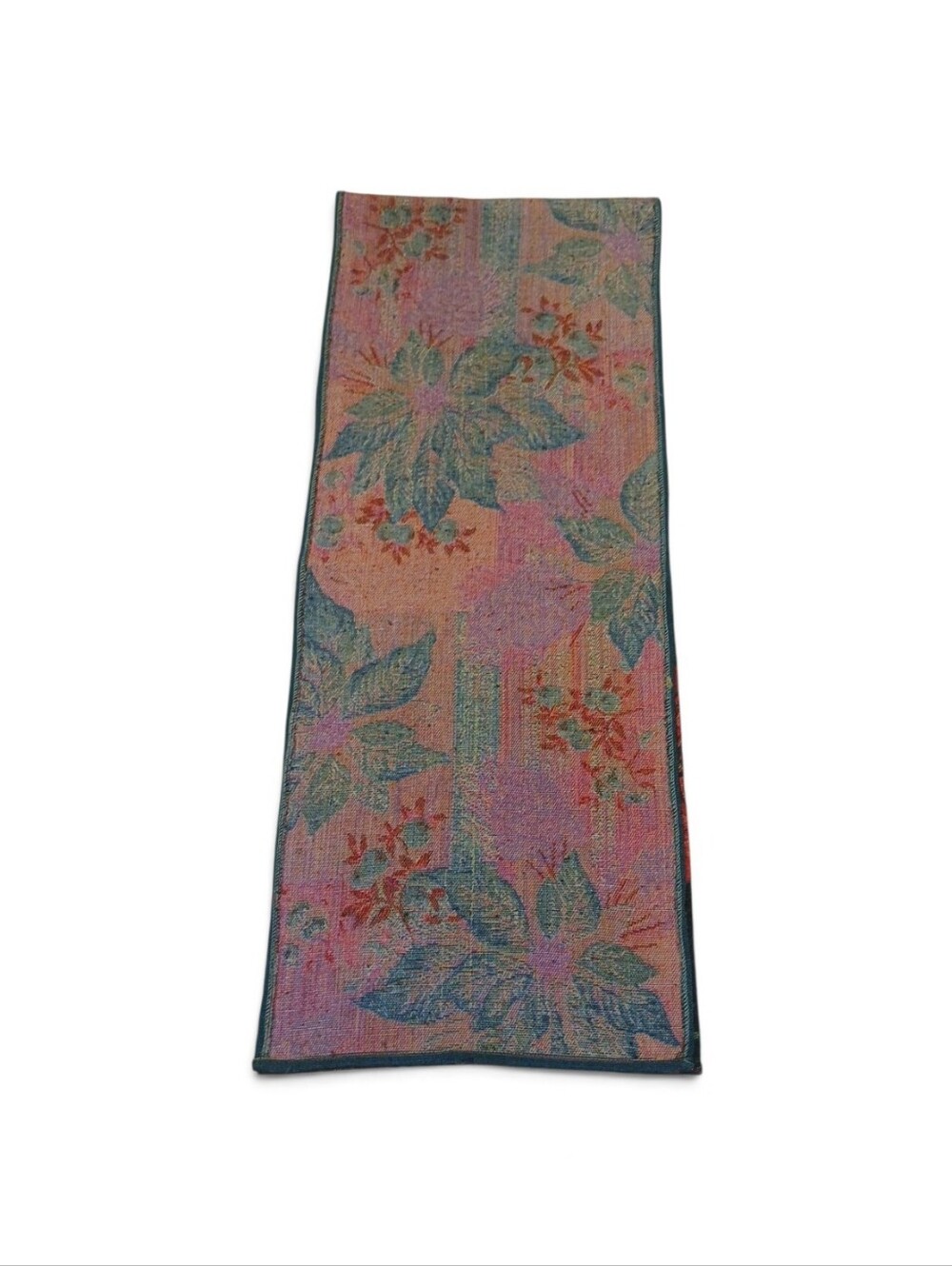 Poinsettia Table Runner Tapestry - Picture 4 of 8